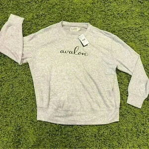 NWT Avalon California Luxe Brushed Cozy Crewneck Sweater